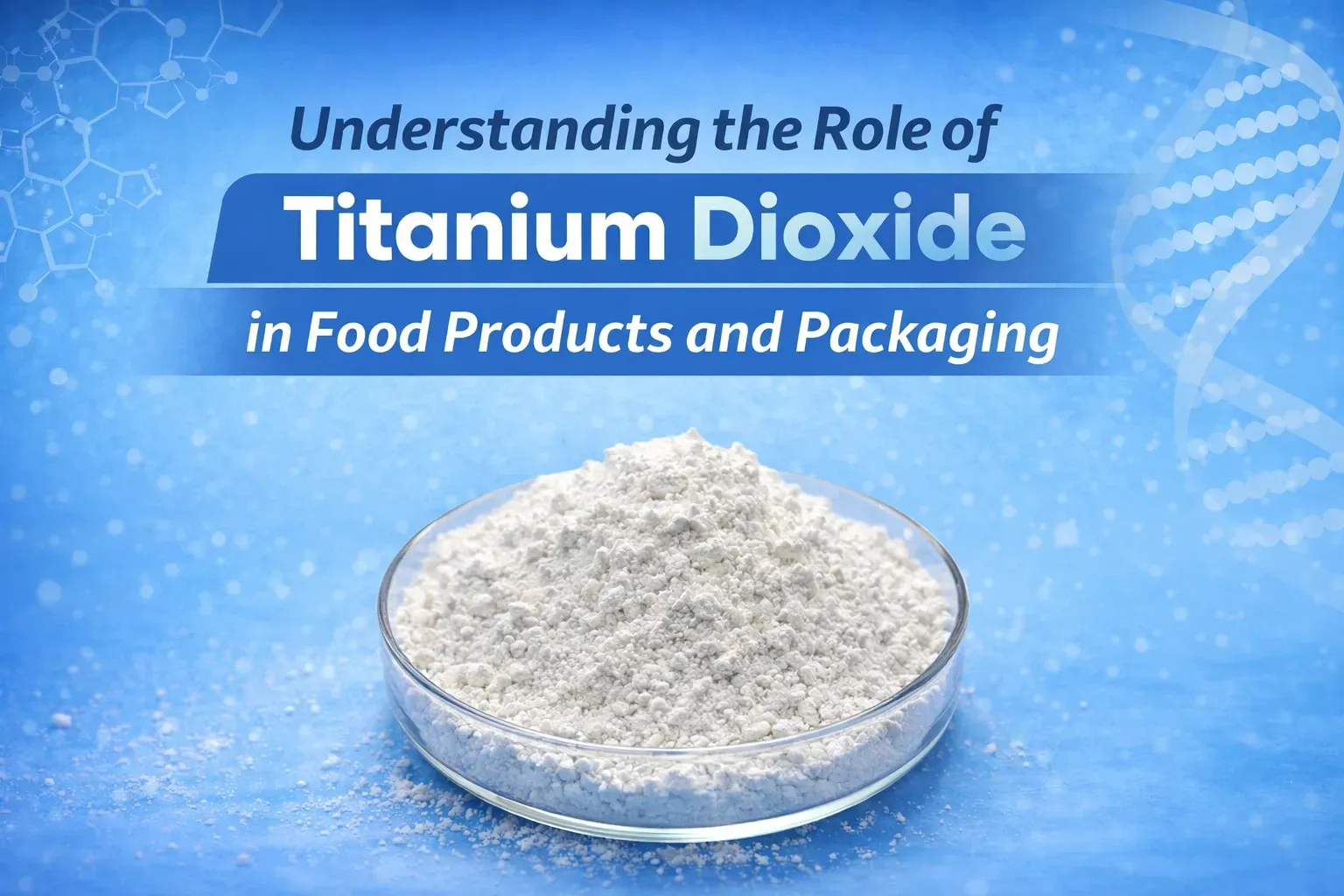 Understanding the Role of Titanium Dioxide in Food Products and Packaging